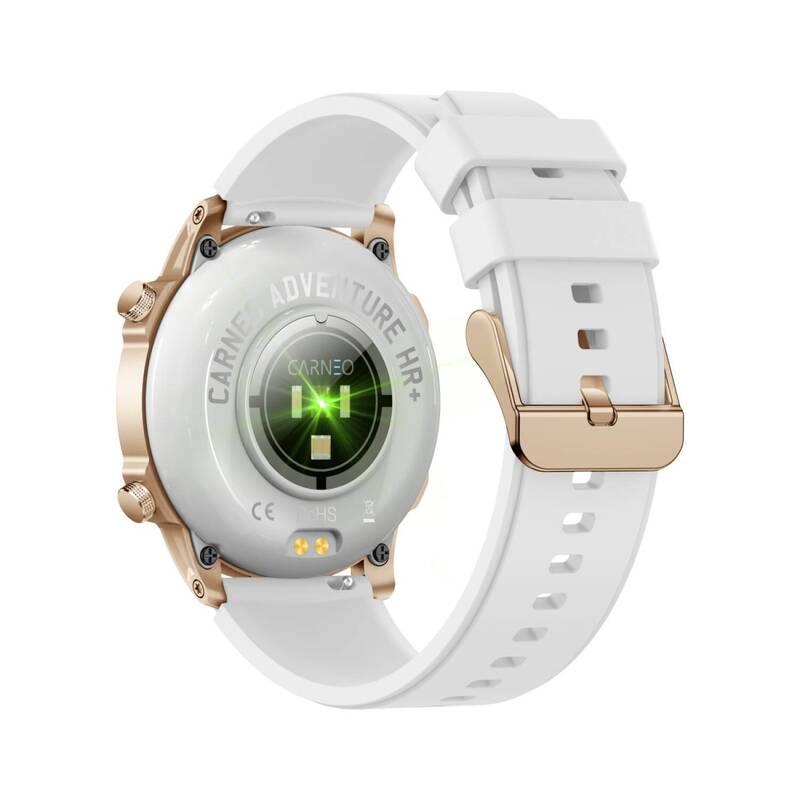 Chytré hodinky Carneo Adventure HR - rosegold