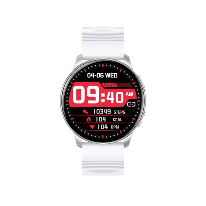 Chytré hodinky Carneo Gear Essential stříbrné