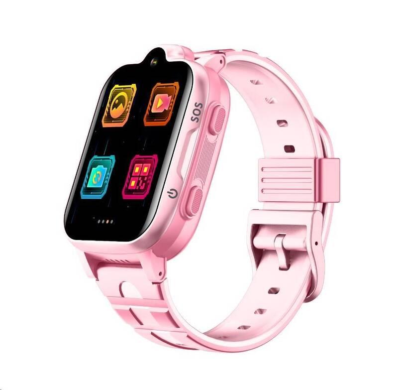 Chytré hodinky Garett Kids Cute 4G růžové