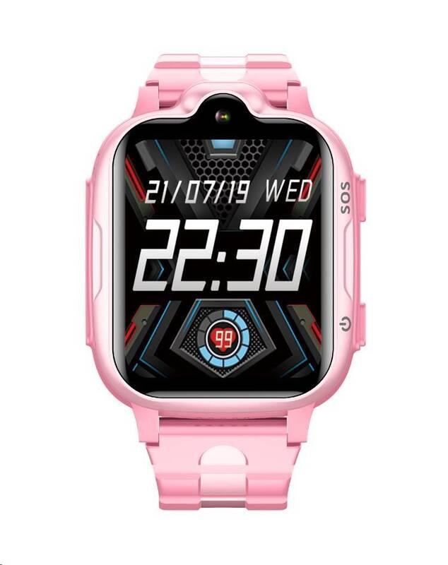 Chytré hodinky Garett Kids Cute 4G růžové, Chytré, hodinky, Garett, Kids, Cute, 4G, růžové