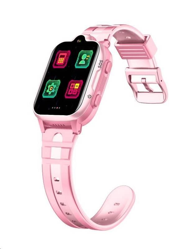 Chytré hodinky Garett Kids Cute 4G růžové