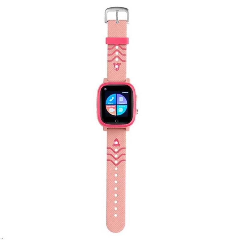 Chytré hodinky Garett Kids Sun Pro 4G růžové