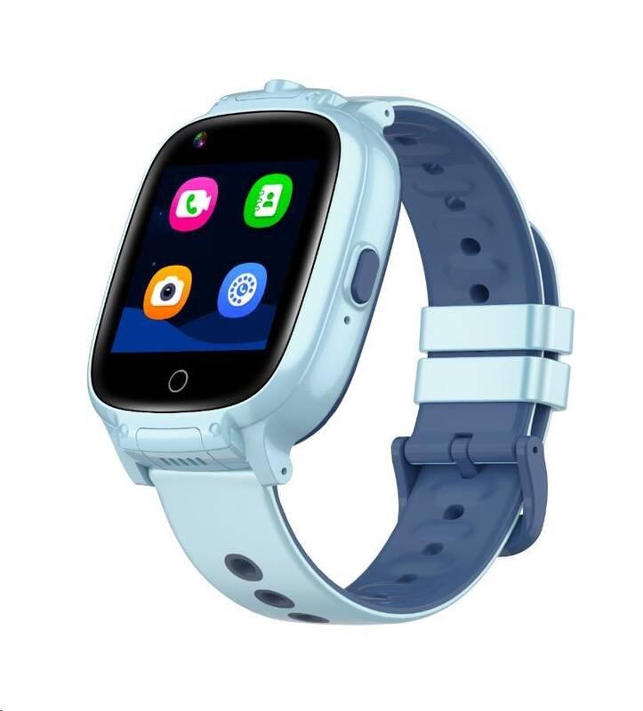 Chytré hodinky Garett Kids Twin 4G modré