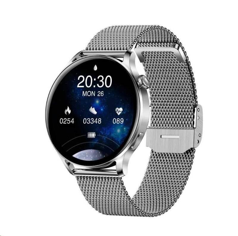 Chytré hodinky Garett Lady Elegance RT stříbrné