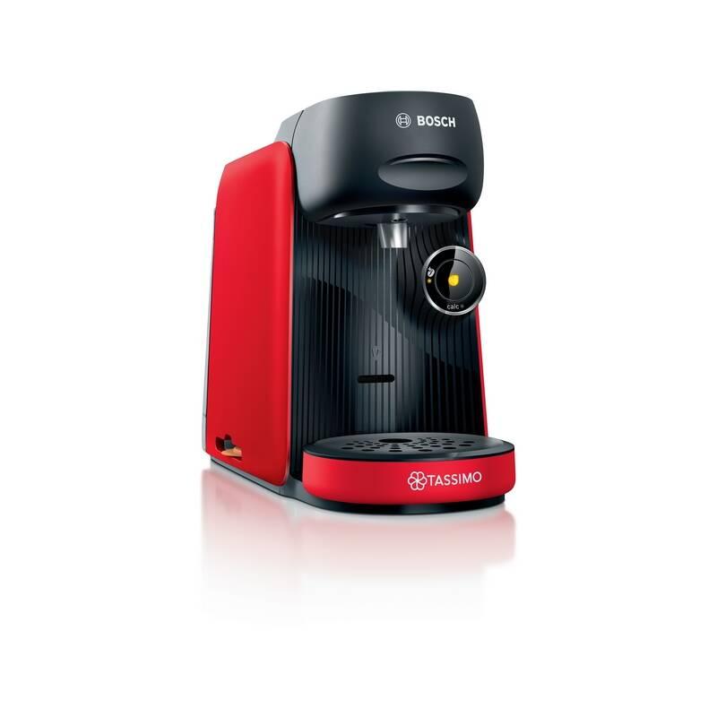 Espresso Bosch Finesse TAS16B3 černé červené