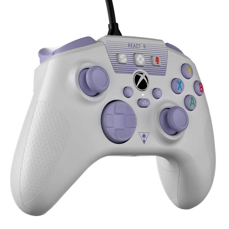 Gamepad Turtle Beach REACT-R pro Xbox One Series, PC bílý fialový, Gamepad, Turtle, Beach, REACT-R, pro, Xbox, One, Series, PC, bílý, fialový