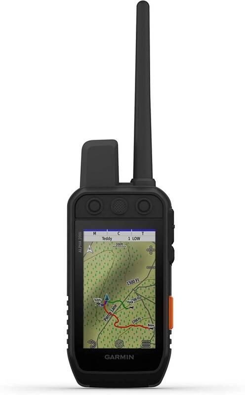 GPS lokátor Garmin Alpha 200 K, pouze přenosný modul - ovladač černé