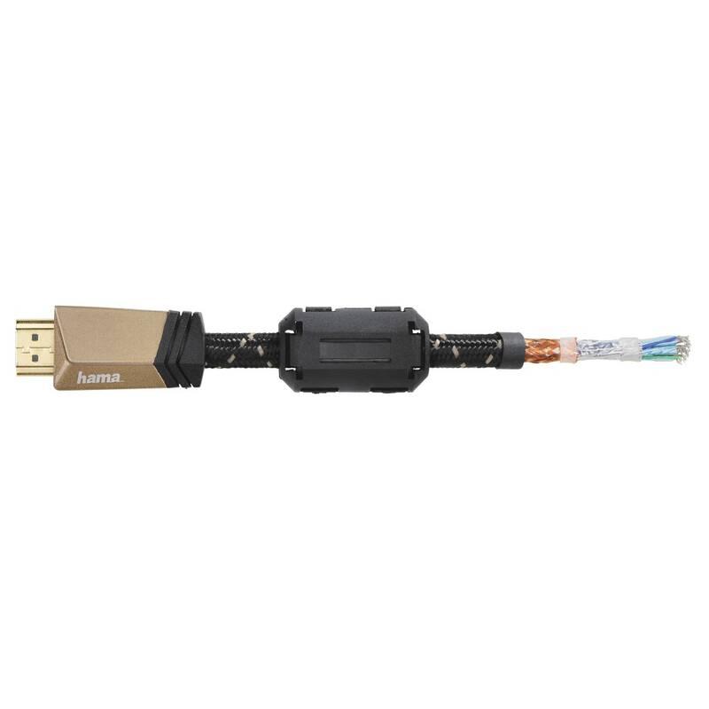 Kabel Hama HDMI Premium High Speed 4K 3 m, Prime Line černý