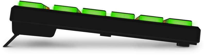 Klávesnice Connect IT Chocolate RNBW, CZ SK černá