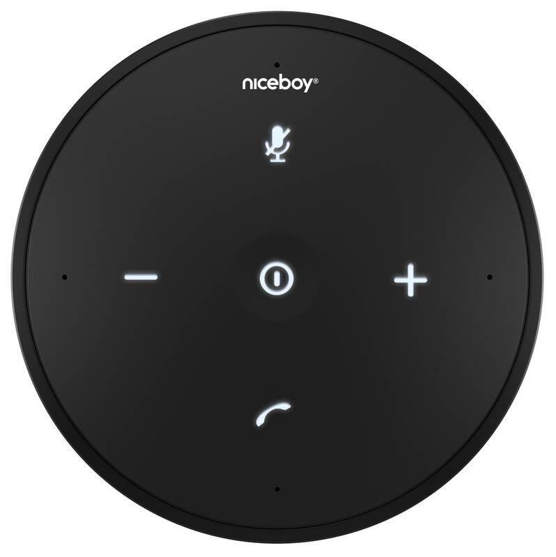 Konferenční mikrofon Niceboy VOICE Call BT PRO černý