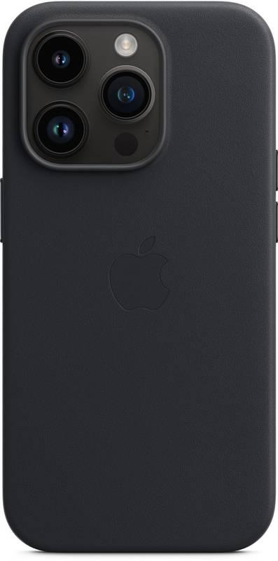 Kryt na mobil Apple Leather Case s MagSafe pro iPhone 14 Pro - temně inkoustový, Kryt, na, mobil, Apple, Leather, Case, s, MagSafe, pro, iPhone, 14, Pro, temně, inkoustový