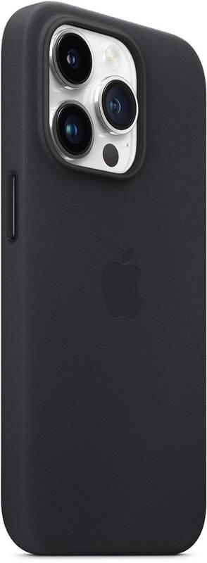 Kryt na mobil Apple Leather Case s MagSafe pro iPhone 14 Pro - temně inkoustový, Kryt, na, mobil, Apple, Leather, Case, s, MagSafe, pro, iPhone, 14, Pro, temně, inkoustový
