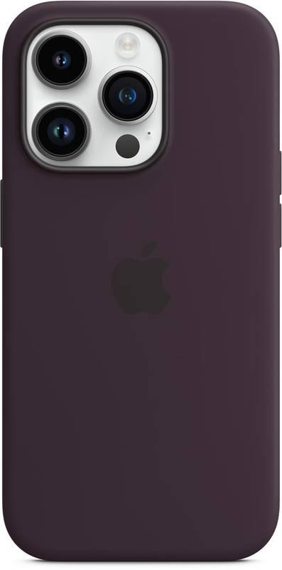 Kryt na mobil Apple Silicone Case s MagSafe pro iPhone 14 Pro - bezinkově fialový, Kryt, na, mobil, Apple, Silicone, Case, s, MagSafe, pro, iPhone, 14, Pro, bezinkově, fialový