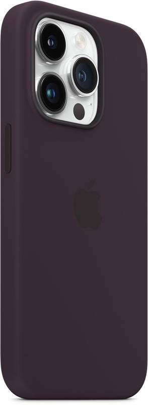 Kryt na mobil Apple Silicone Case s MagSafe pro iPhone 14 Pro - bezinkově fialový