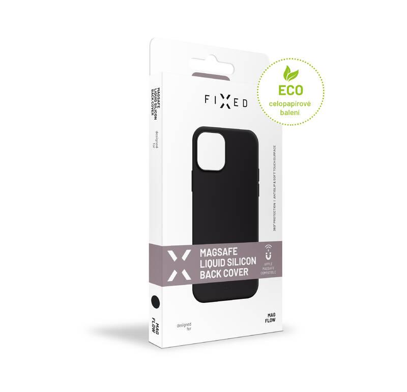 Kryt na mobil FIXED MagFlow s podporou MagSafe na Apple iPhone 14 Pro Max černý