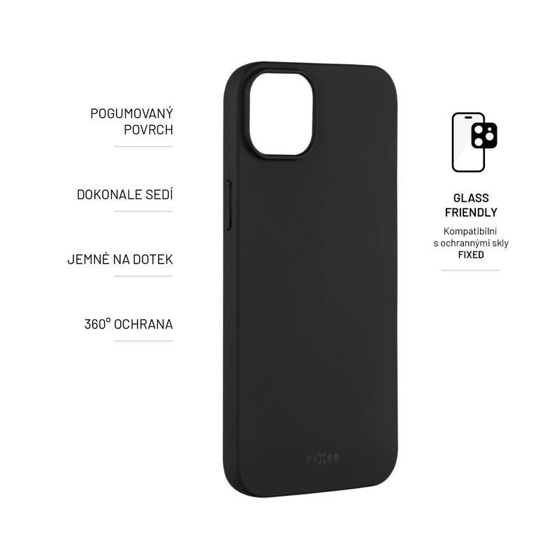 Kryt na mobil FIXED Story na Apple iPhone 14 Plus černý