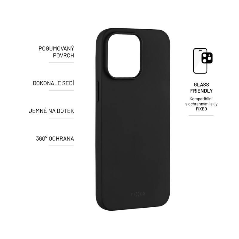Kryt na mobil FIXED Story na Apple iPhone 14 Pro Max černý