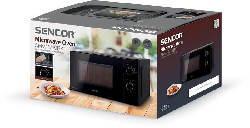 Mikrovlnná trouba Sencor SMW 1719WH černá