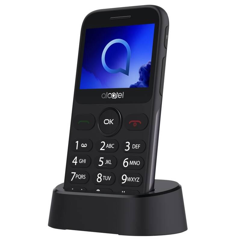Mobilní telefon ALCATEL 2020 šedý