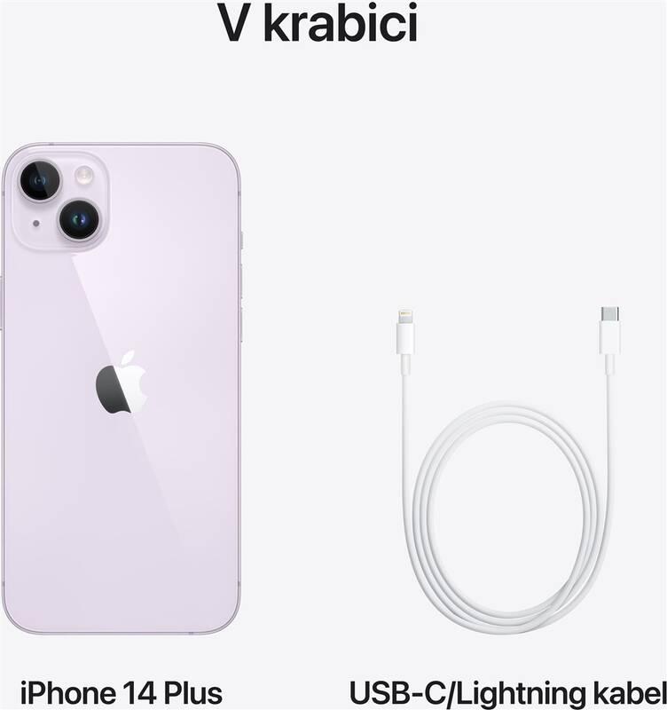 Mobilní telefon Apple iPhone 14 Plus 128GB Purple, Mobilní, telefon, Apple, iPhone, 14, Plus, 128GB, Purple