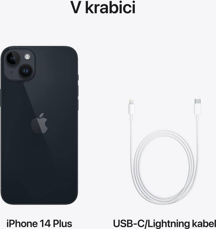 Mobilní telefon Apple iPhone 14 Plus 512GB Midnight