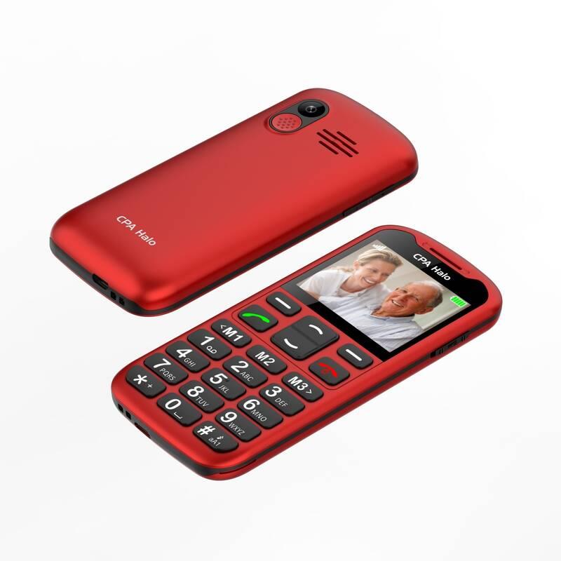 Mobilní telefon CPA Halo 19 červený, Mobilní, telefon, CPA, Halo, 19, červený