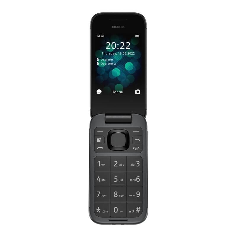 Mobilní telefon Nokia 2660 černý, Mobilní, telefon, Nokia, 2660, černý