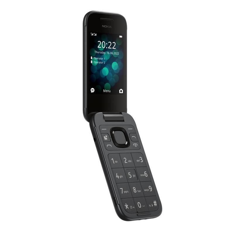 Mobilní telefon Nokia 2660 černý, Mobilní, telefon, Nokia, 2660, černý