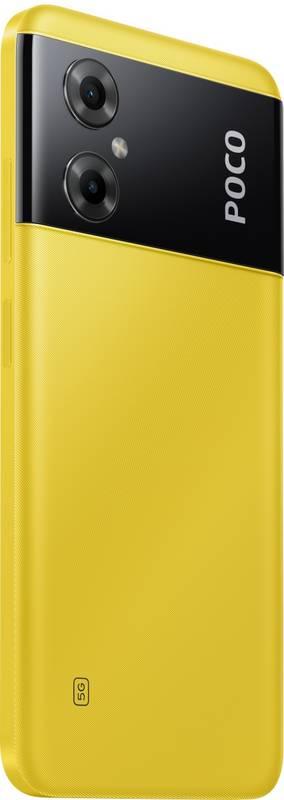Mobilní telefon Poco M4 5G 6GB 128GB žlutý, Mobilní, telefon, Poco, M4, 5G, 6GB, 128GB, žlutý