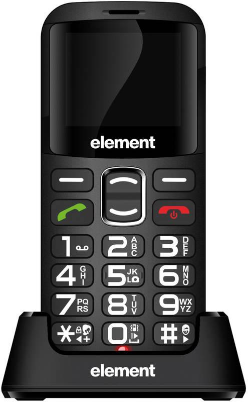 Mobilní telefon Sencor Element P012S černý, Mobilní, telefon, Sencor, Element, P012S, černý