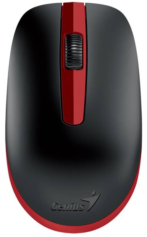 Myš Genius NX-7007 černá červená, Myš, Genius, NX-7007, černá, červená