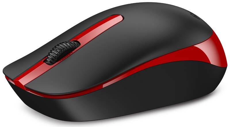 Myš Genius NX-7007 černá červená, Myš, Genius, NX-7007, černá, červená