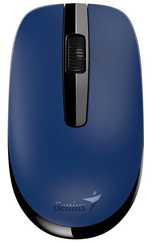 Myš Genius NX-7007 černá modrá, Myš, Genius, NX-7007, černá, modrá