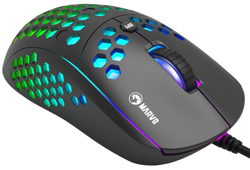 Myš Marvo M399 černá
