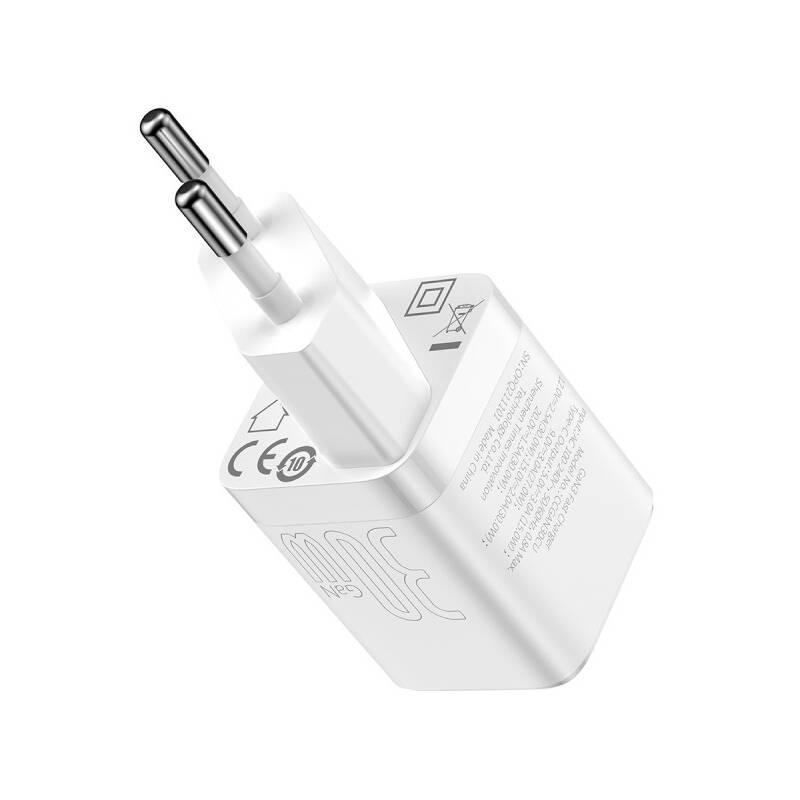 Nabíječka do sítě Baseus GaN3 IC 30 W bílá