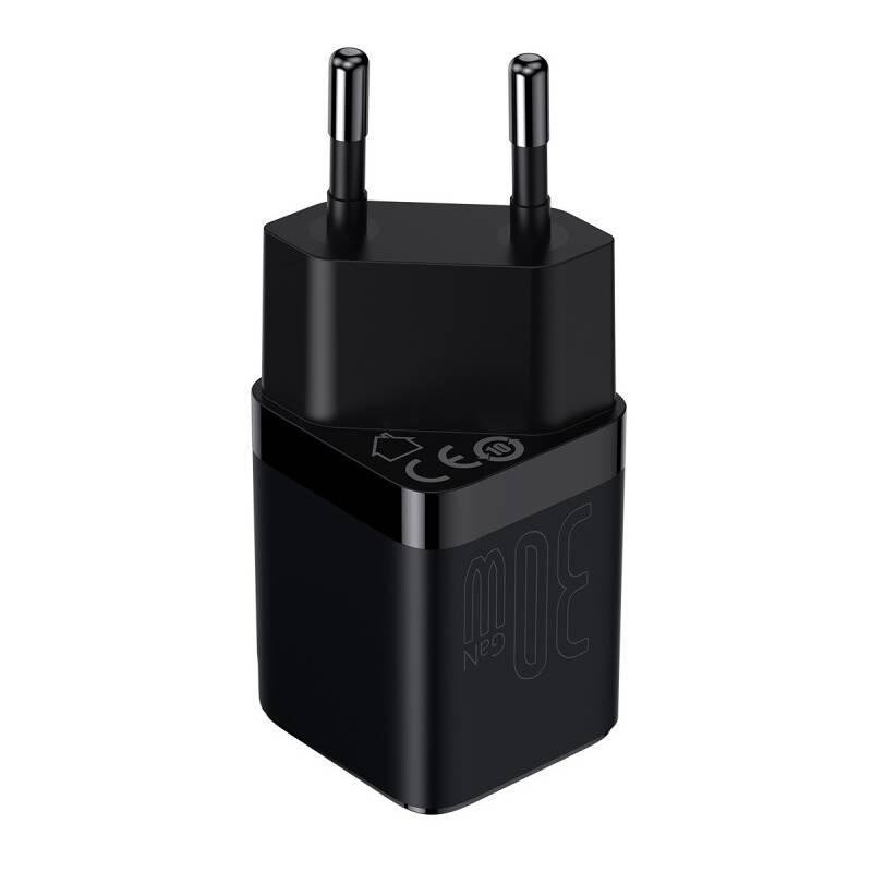 Nabíječka do sítě Baseus GaN3 IC 30 W černá