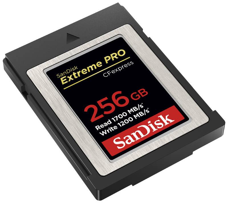 Paměťová karta SanDisk Extreme Pro CFexpress 256GB, , Type B, Paměťová, karta, SanDisk, Extreme, Pro, CFexpress, 256GB, Type, B