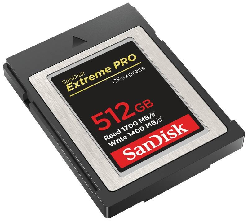 Paměťová karta SanDisk Extreme Pro CFexpress 512GB, , Type B, Paměťová, karta, SanDisk, Extreme, Pro, CFexpress, 512GB, Type, B