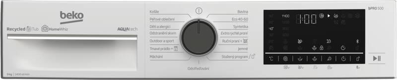Pračka Beko Beyond B5WFU59418WCSHBC bílá