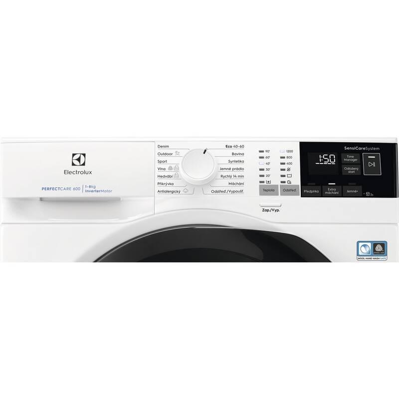 Pračka Electrolux SensiCare 600 EW6FN428BC bílá