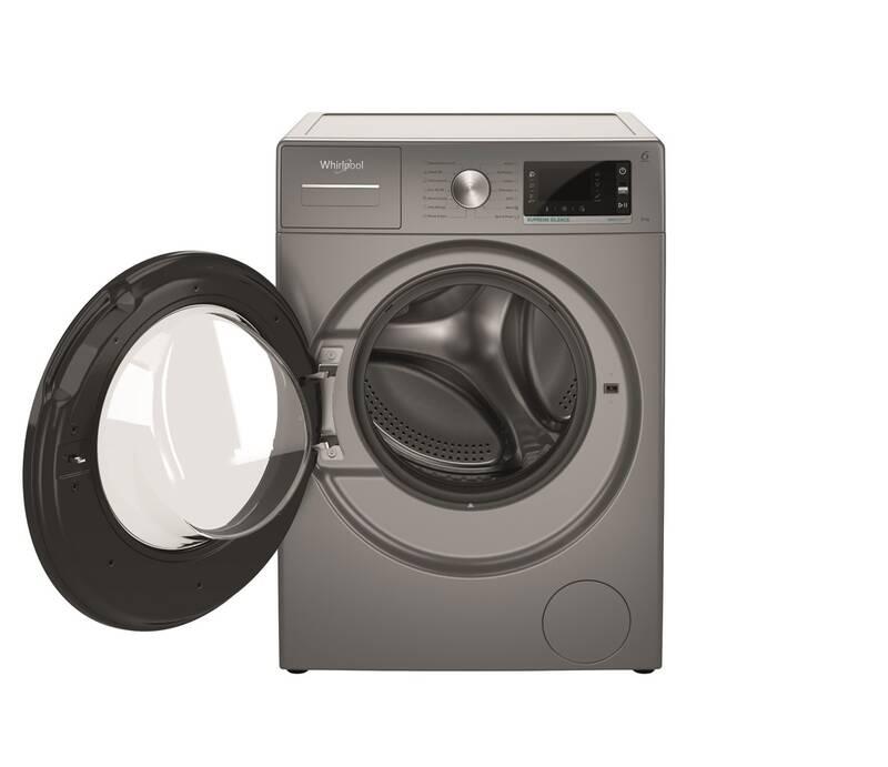 Pračka Whirlpool Supreme Silence W6 W945SB EE stříbrná