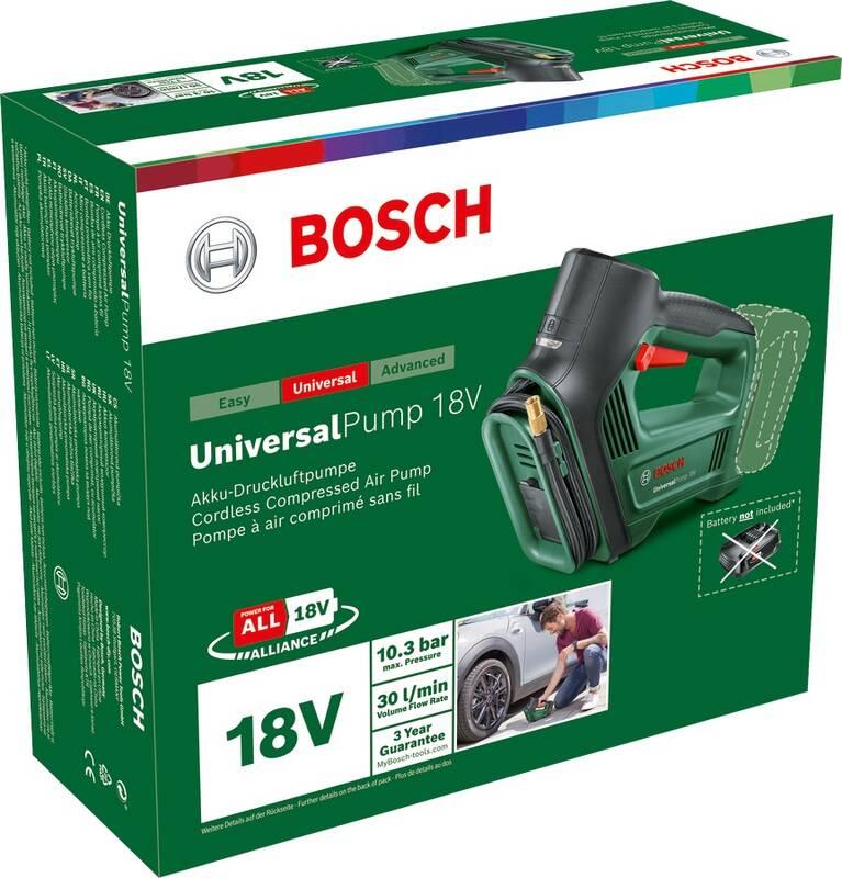Příslušenství k e-mobilitě Bosch UniversalPump 18 Li bez aku a nabíječky