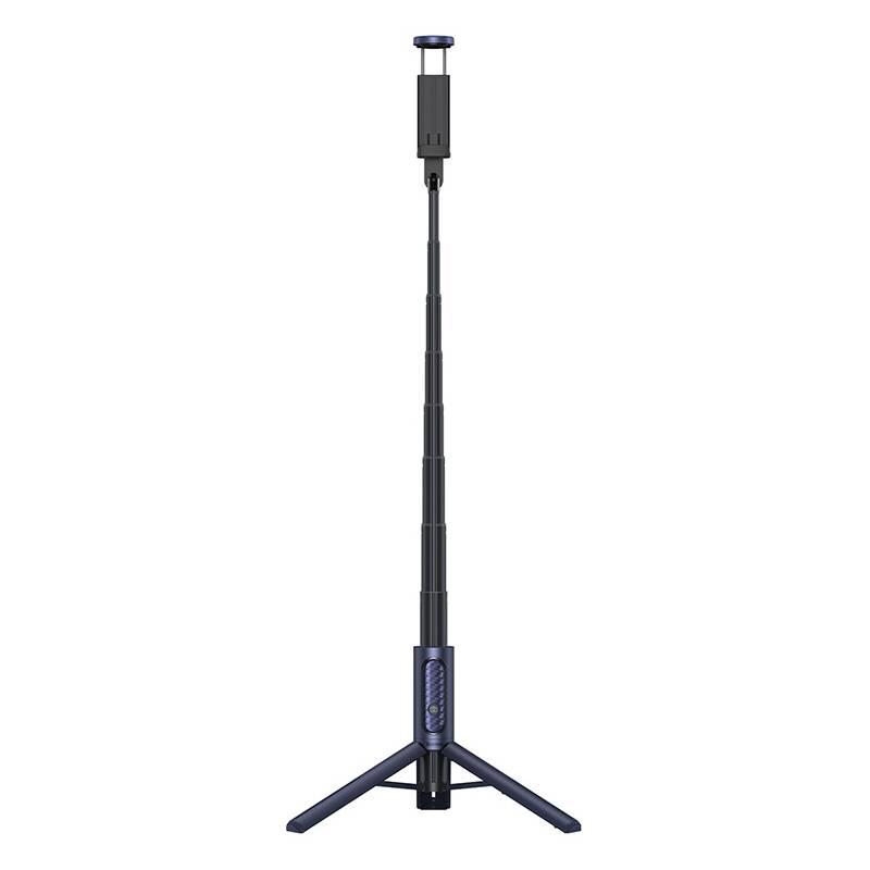 Selfie tyč Baseus cestovní s tripodem - tmavě modrá