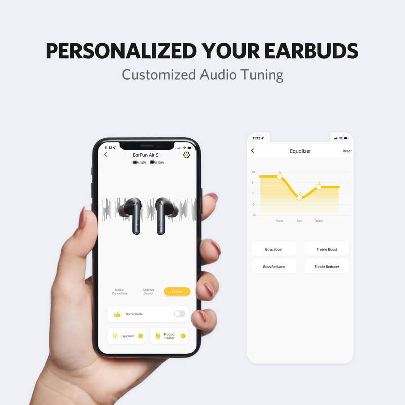 Sluchátka EarFun Air S černá