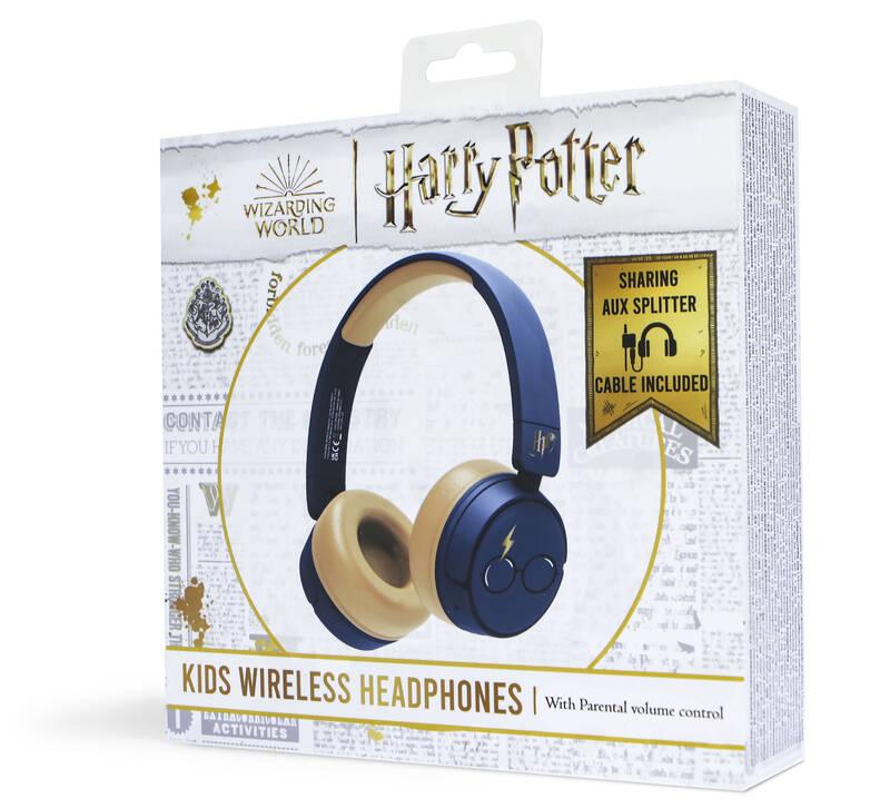 Sluchátka OTL Technologies Harry Potter Kids Wireless Headphones modrá, Sluchátka, OTL, Technologies, Harry, Potter, Kids, Wireless, Headphones, modrá