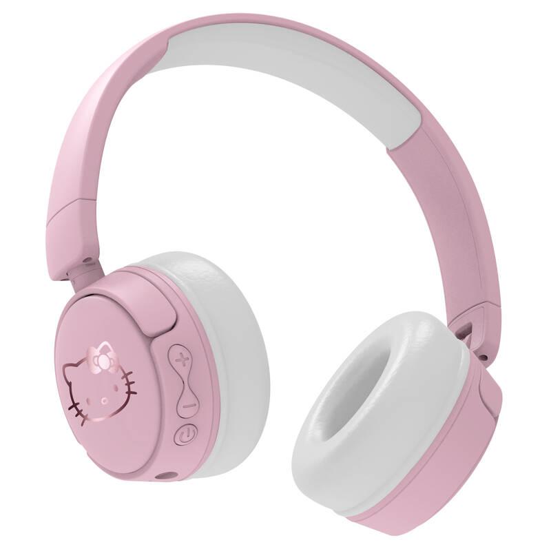 Sluchátka OTL Technologies Hello Kitty Kids Wireless růžová