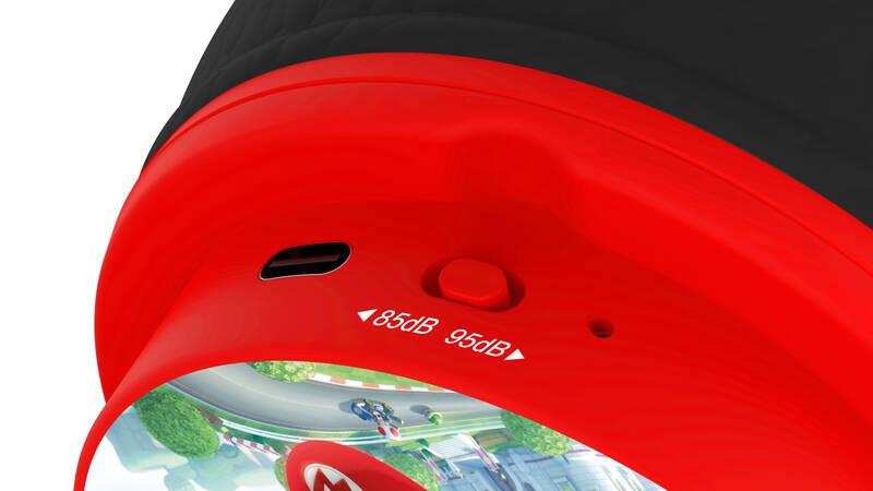 Sluchátka OTL Technologies Mario Kart Kids Wireless červená