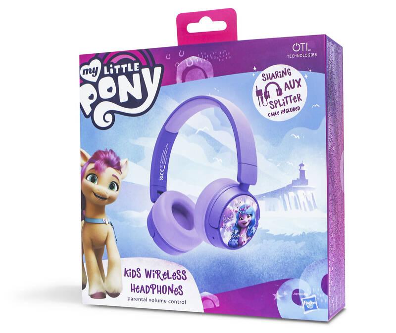 Sluchátka OTL Technologies My Little Pony Kids Wireless fialová