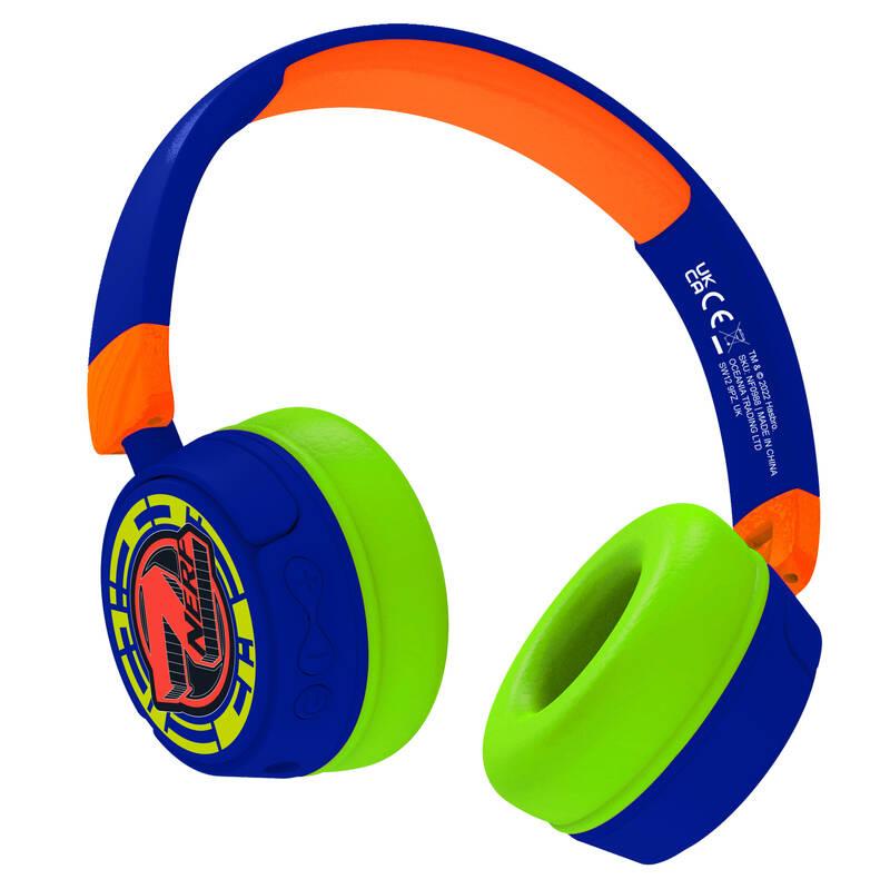 Sluchátka OTL Technologies Nerf Kids Wireless modrá