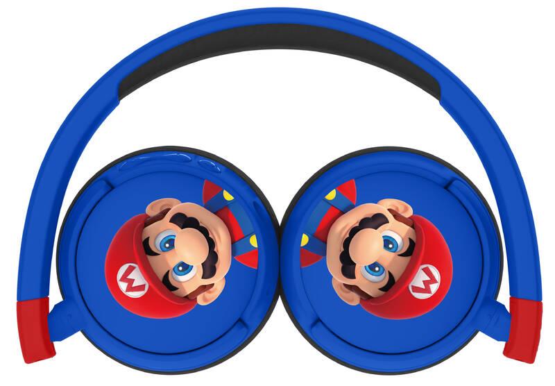 Sluchátka OTL Technologies Super Mario Kids Wireless modrá